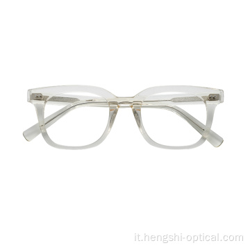 Elegante donna adulto Acetato cornici anti -blu blu bloccanti computer ottici occhiali ottici